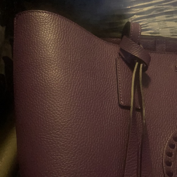 AUTHENTIC 100💯VALENTINO PURPLE TOTE 👜 - Picture 7 of 7